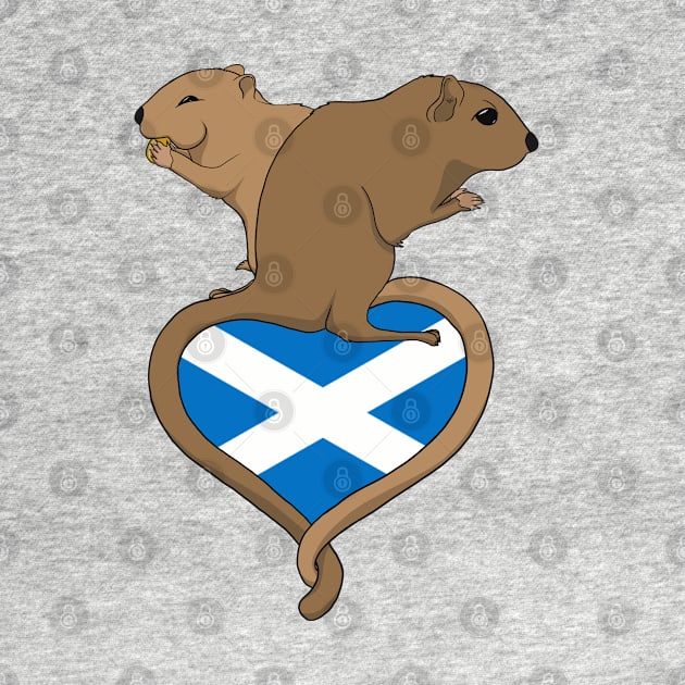 Gerbil Scotland (light) by RampArt